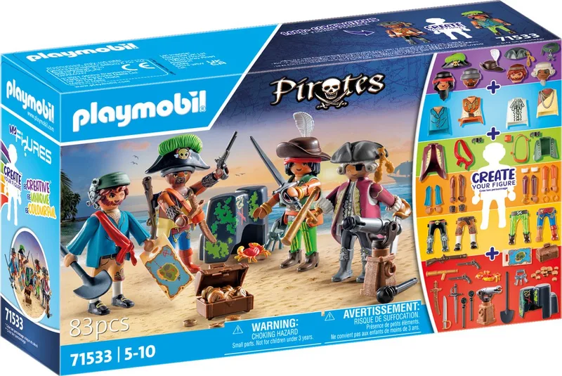 71533 Piraten – My Figures by Playmobil – interior photo