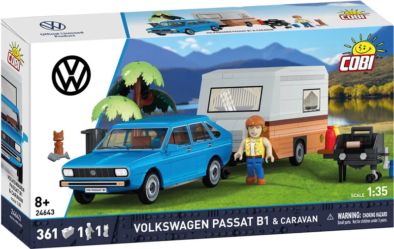 24643 Volkswagen Passat B1 & Caravan fra COBI – miljøbillede