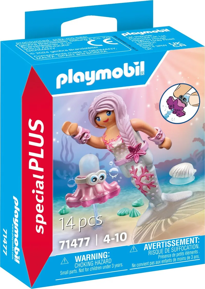 71477 Meerjungfrau mit Spritzkrake från Playmobil – miljöbild