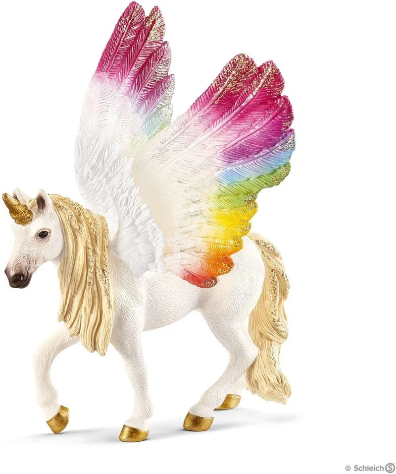 70576 Winged rainbow unicorn från Schleich – produktbild