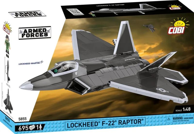 5855 Lockheed F-22 Raptor de COBI – photo d’ambiance