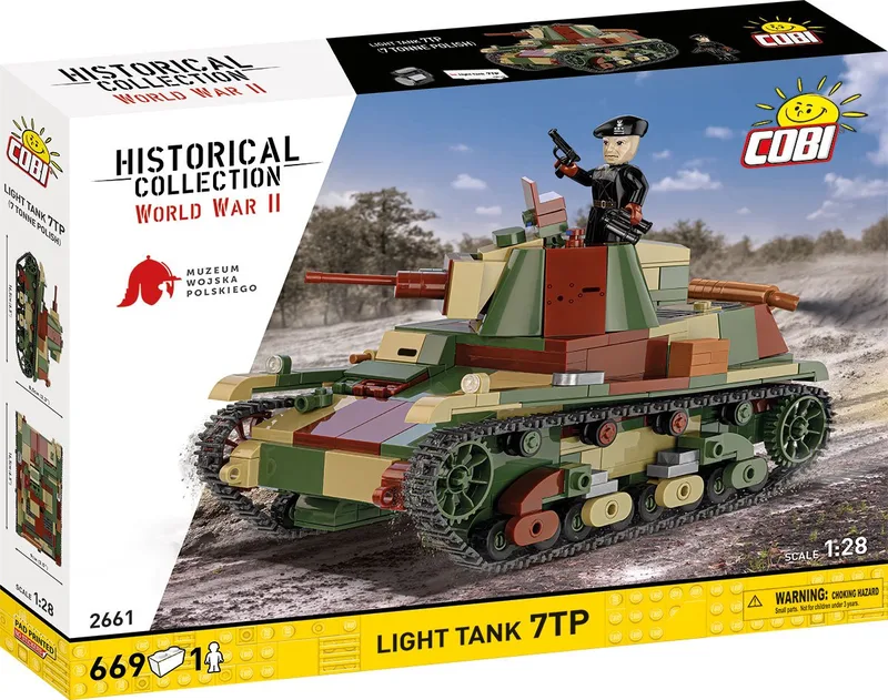 2661 Light Tank 7TP de COBI – photo d’ambiance
