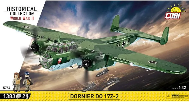 5754 Dornier Do 17Z-2 från COBI – miljöbild