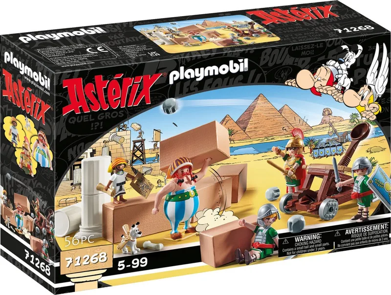 71268 Asterix: Numerobis und die Schlacht um den Palast från Playmobil – miljöbild