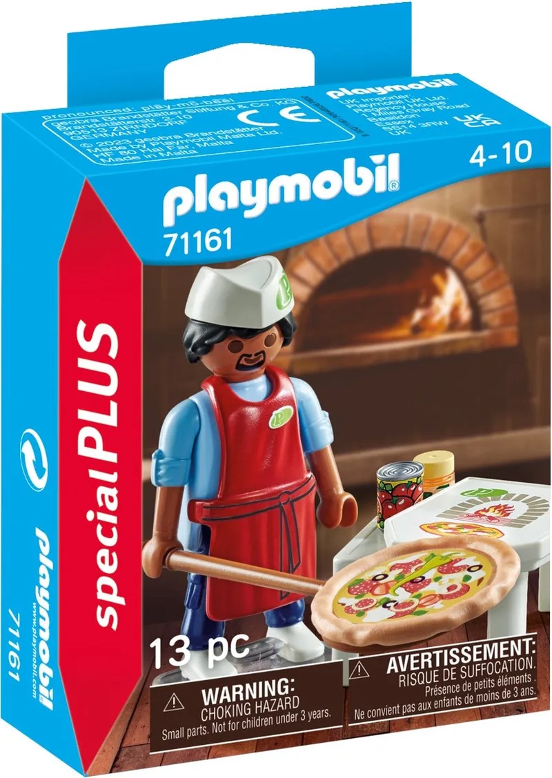 71161 Pizzabäcker från Playmobil – miljöbild