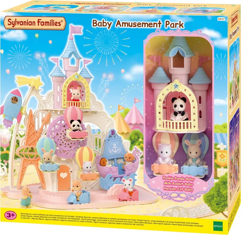 5537 Baby Freizeitpark från Sylvanian Families – miljöbild