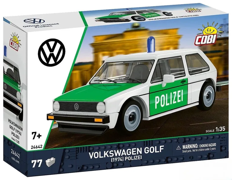 24642 Volkswagen Golf (1974) Polizei by COBI – product photo