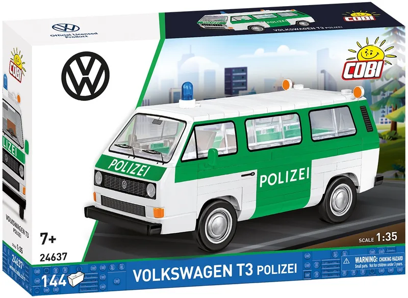 24637 Volkswagen T3 Polizei de COBI – photo du produit