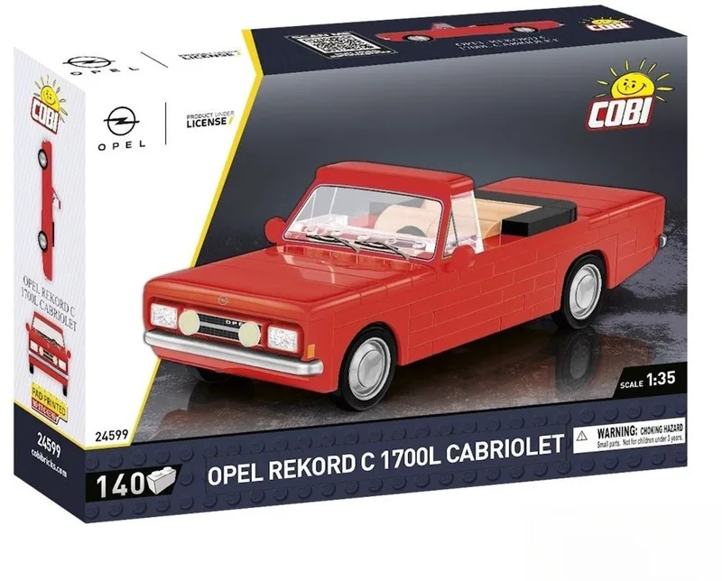 24599 Opel Rekord C 1700 L Cabriolet fra COBI – produktbillede