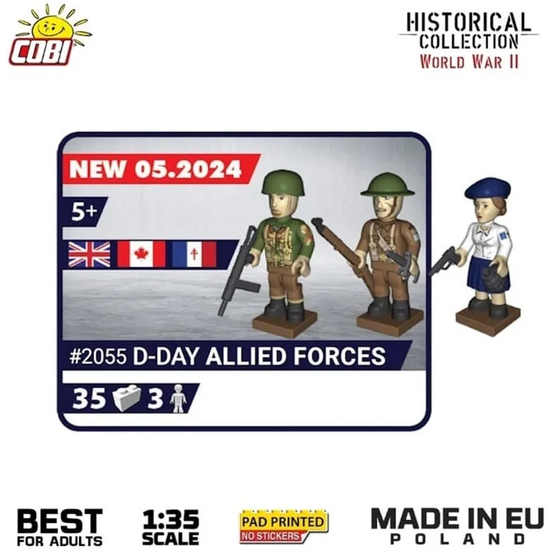2055 D-Day Allied Forces by COBI – product photo