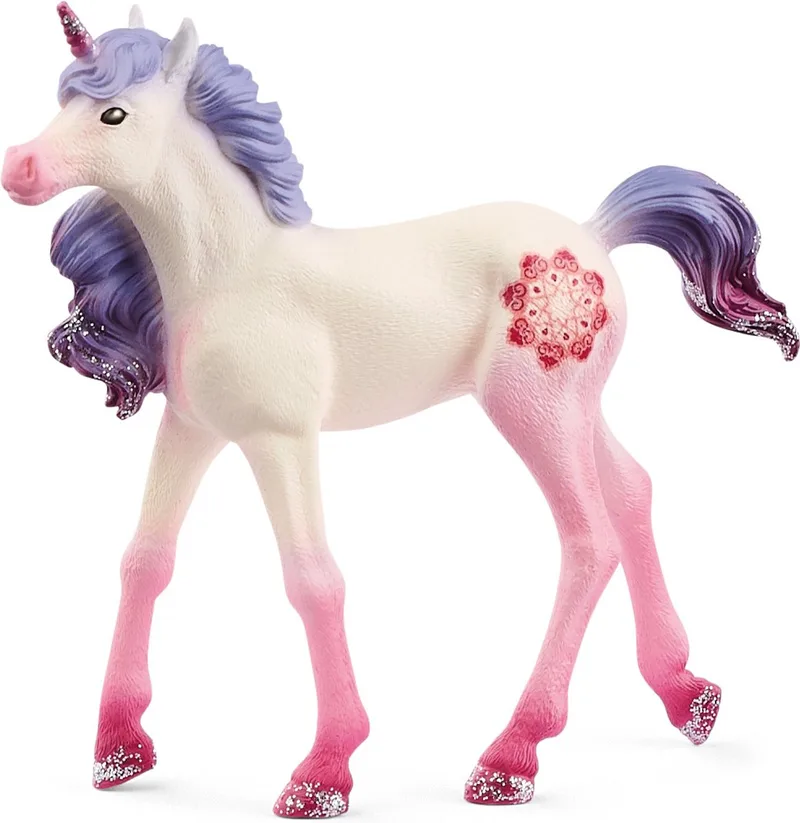 70716 Mandala Unicorn Foal från Schleich – produktbild