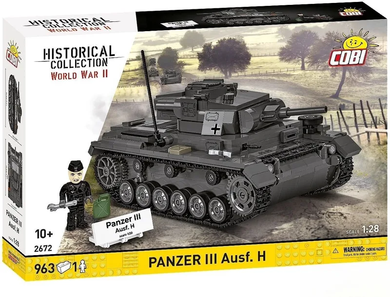 2672 Panzer III Ausf.H de COBI – photo du produit