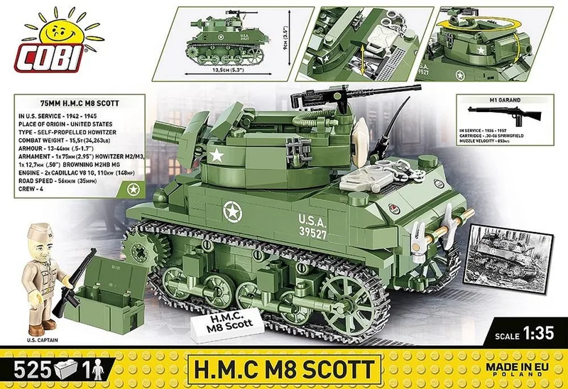 2279 H.M.C M8 Scott by COBI – interior photo