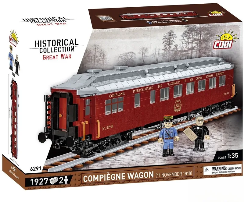6291 Compiègne Wagon (11 November 1918) de COBI – photo du produit