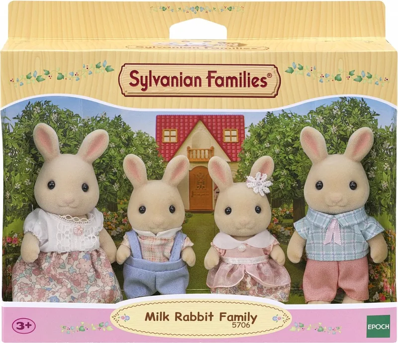 5706 Milchhasen Familie de Sylvanian Families – photo d’ambiance