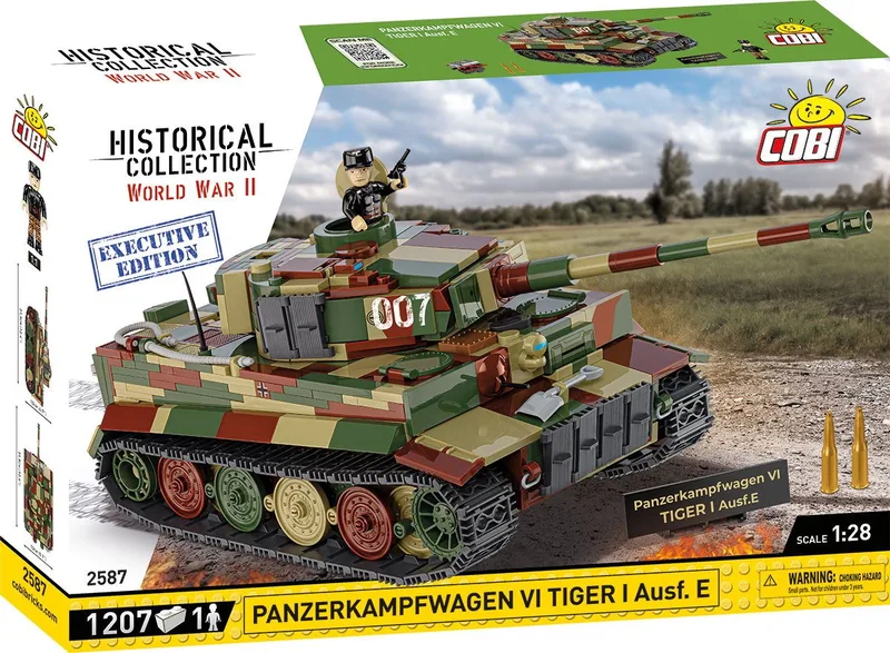 2587 Panzerkampfwagen VI Tiger I Ausf. E - Executive Edition från COBI – miljöbild