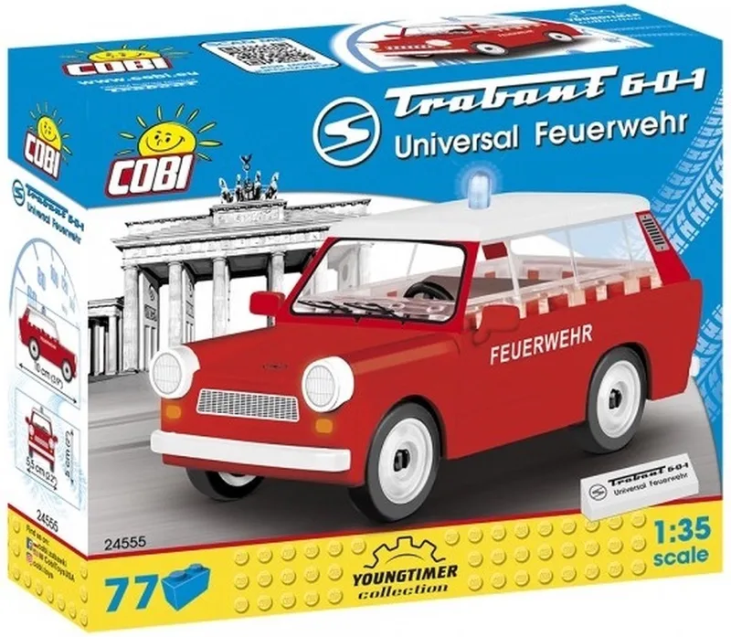 24555 Trabant 601 Universal Feuerwehr by COBI – product photo