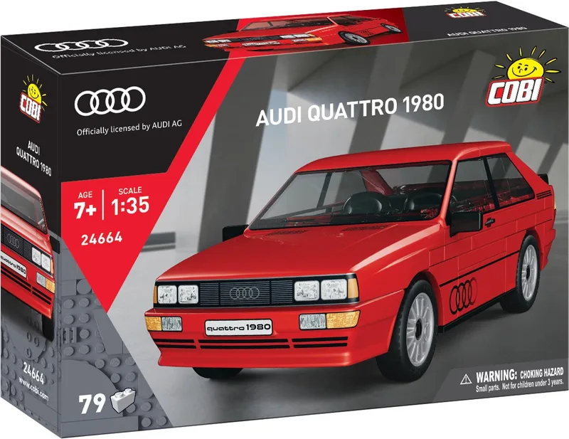 24664 Audi quattro 1980 fra COBI – miljøbillede