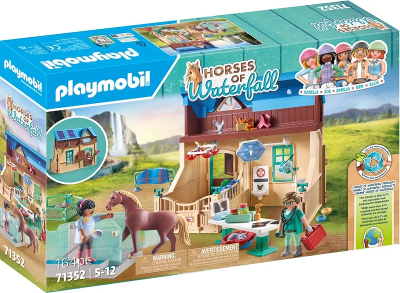 71352 Reittherapie & Tierarztpraxis från Playmobil – miljöbild