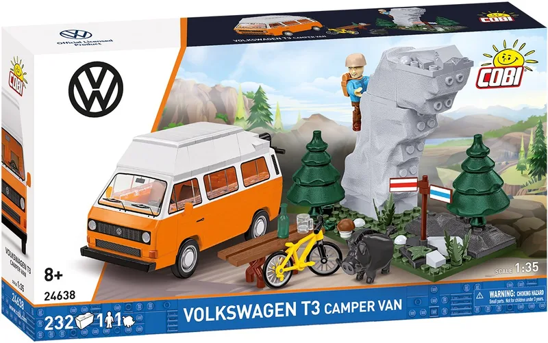 24638 Volkswagen T3 Camper Van fra COBI – produktbillede