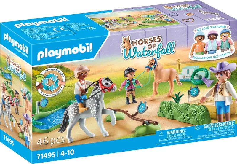 71495 Ponyturnier fra Playmobil – miljøbillede