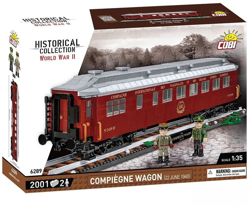 6289 Compiègne Wagon (22 June 1940) by COBI – product photo