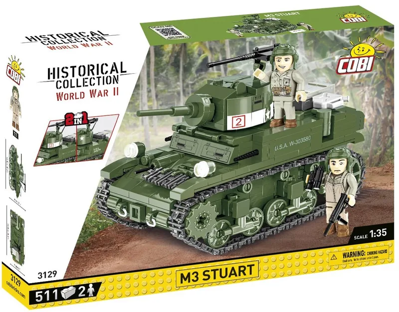 3129 M3 Stuart från COBI – produktbild