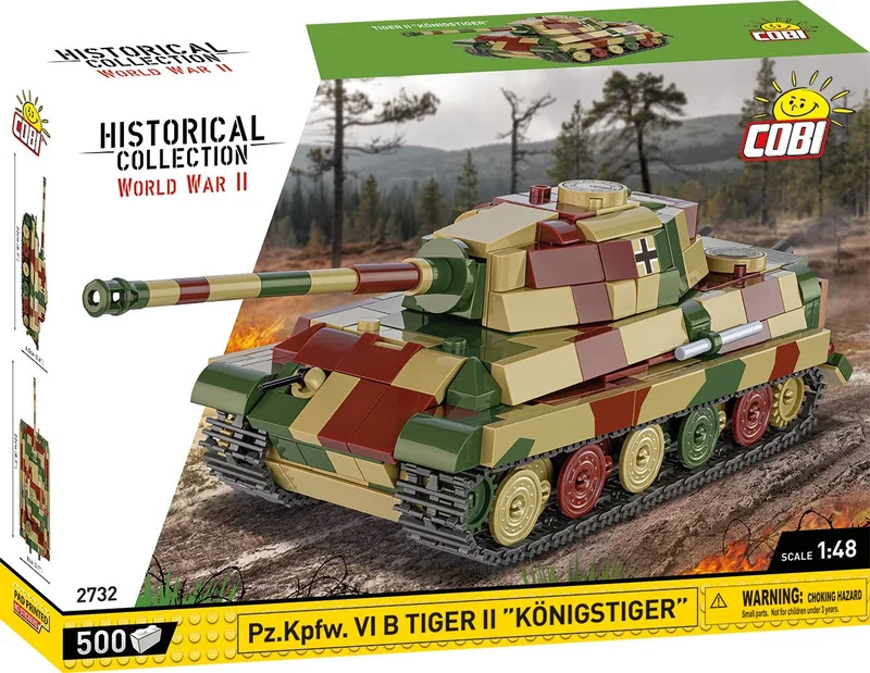 2732 Pz.Kpfw. VI B Tiger II Königstiger de COBI – photo d’ambiance