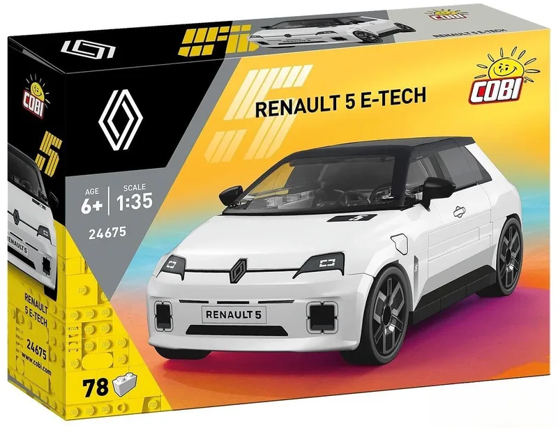 24675 Renault 5 E-Tech fra COBI – produktbillede