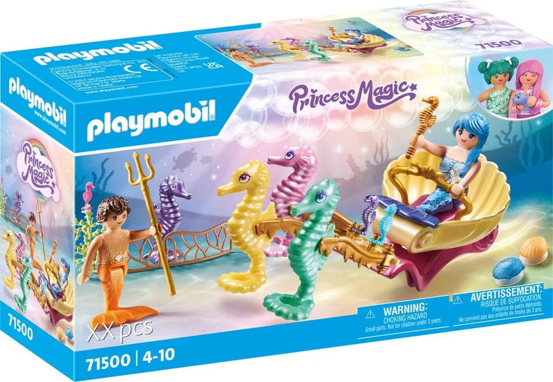 71500 Meeresbewohner mit Seepferdchenkutsche fra Playmobil – miljøbillede