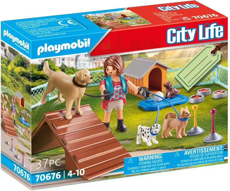 70676 Geschenkset "Hundetrainerin" fra Playmobil – produktbillede