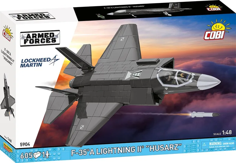 5904 F-35A Lightning II "Husarz" by COBI – interior photo