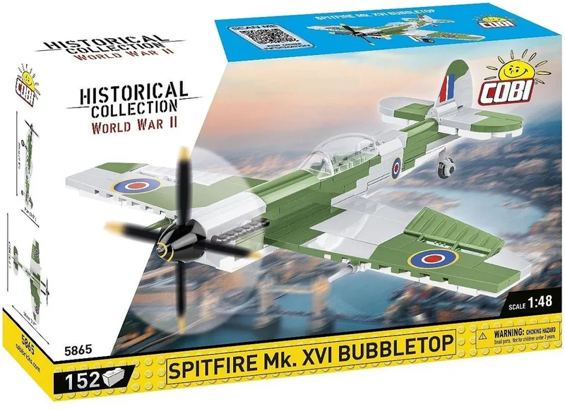 5865 Spitfire Mk. XVI Bubbletop by COBI – product photo