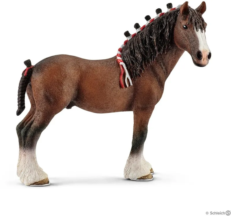 13808 Clydesdale gelding fra Schleich – produktbillede