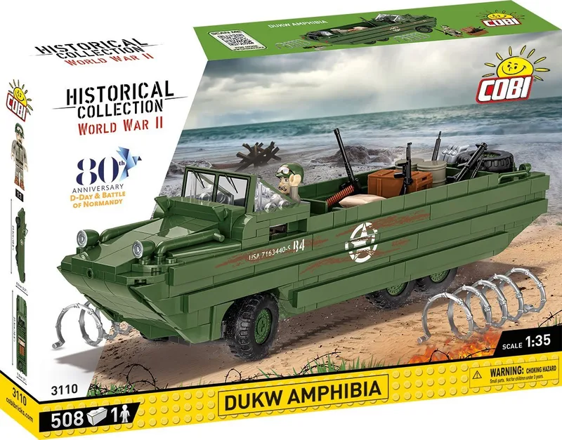3110 DUKW Amphibia de COBI – photo d’ambiance
