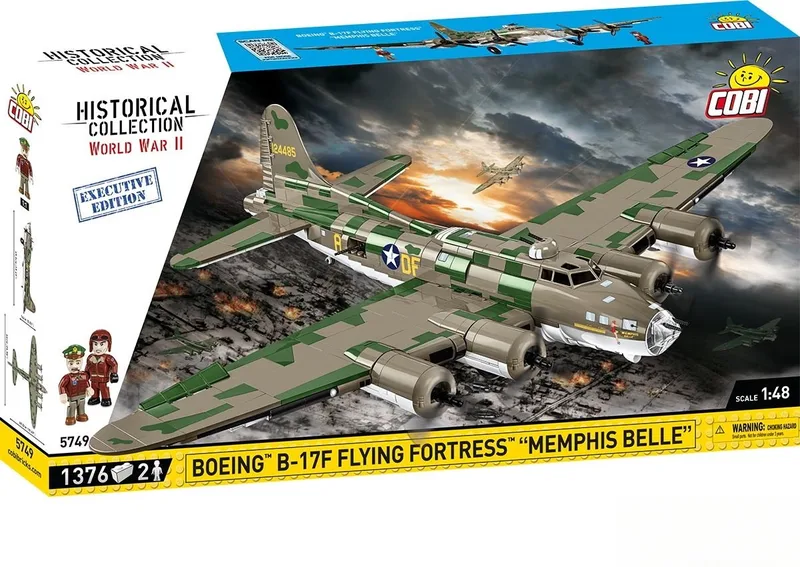 5749 Boeing B-17F Flying Fortress "Memphis Belle" - Executive Edition by COBI – product photo