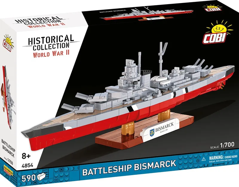 4854 Battleship Bismarck från COBI – miljöbild