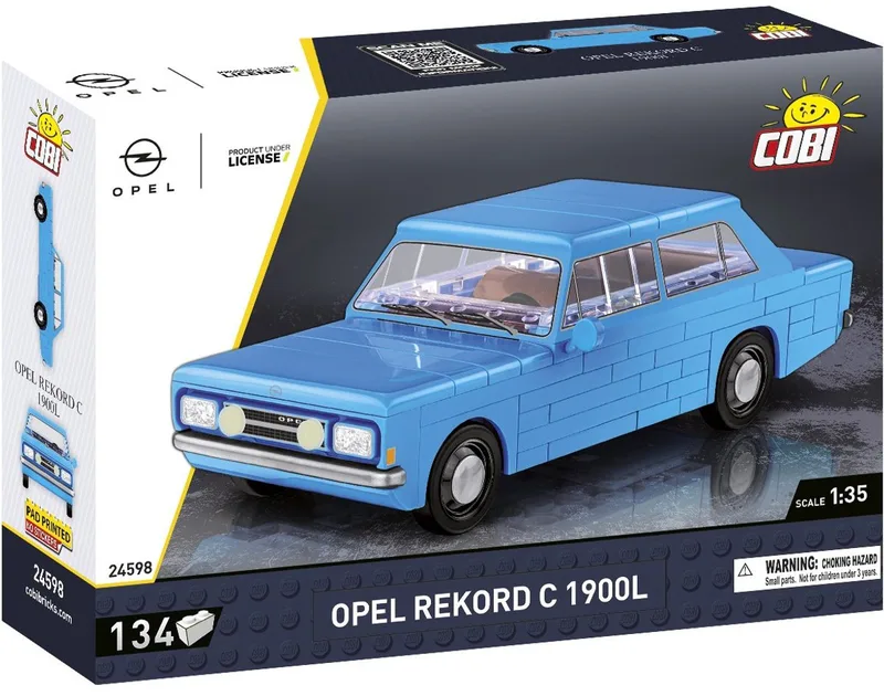 24598 Opel Rekord C 1900 L by COBI – interior photo