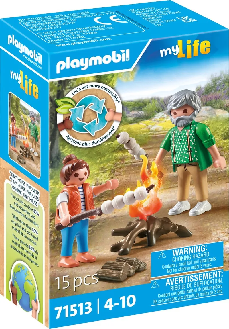 71513 Lagerfeuer mit Marshmallows fra Playmobil – miljøbillede