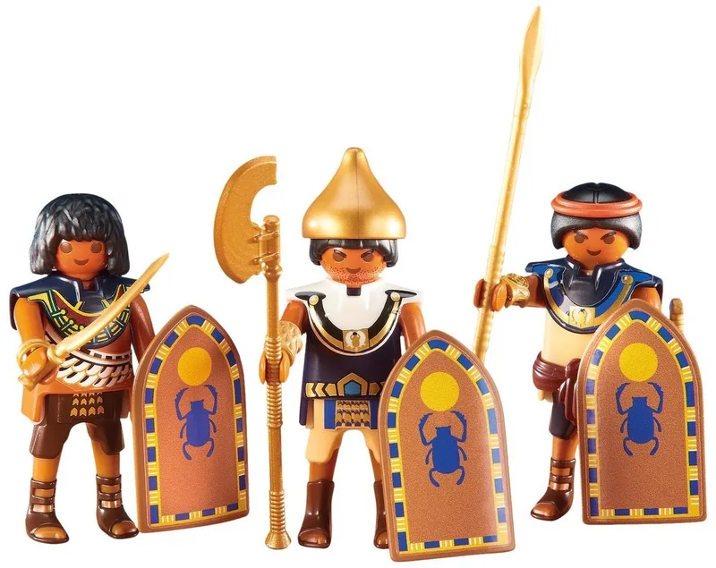 6488 3 ägyptische Soldaten de Playmobil – photo du produit