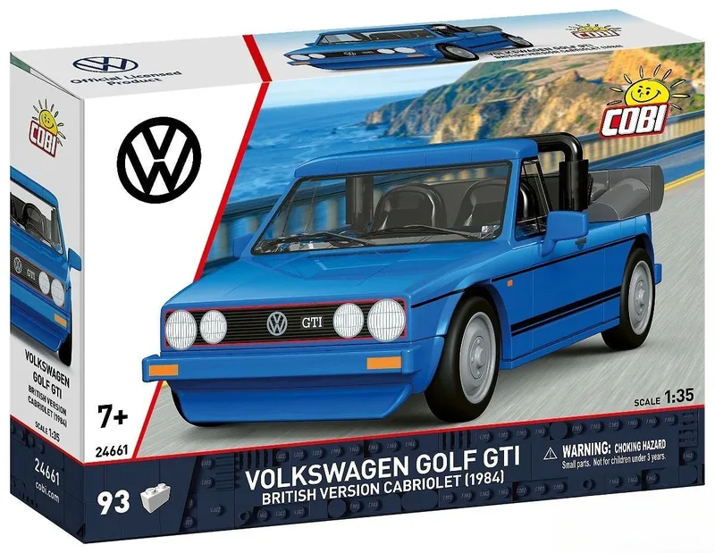 24661 Volkswagen Golf GTI British Version Cabriolet (1984) by COBI – product photo