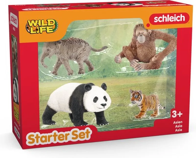 42736 Wild Life Asia Starter Set by Schleich – product photo