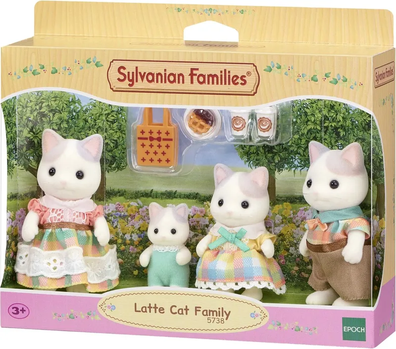 5738 Milchkatzen Familie fra Sylvanian Families – miljøbillede