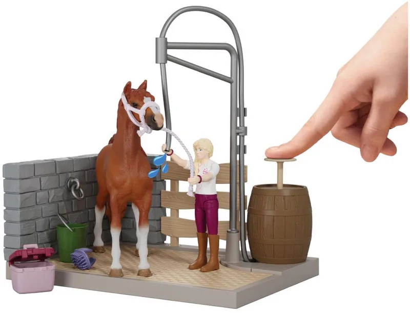42792 Sofia’s Horse Wash fra Schleich – produktbillede