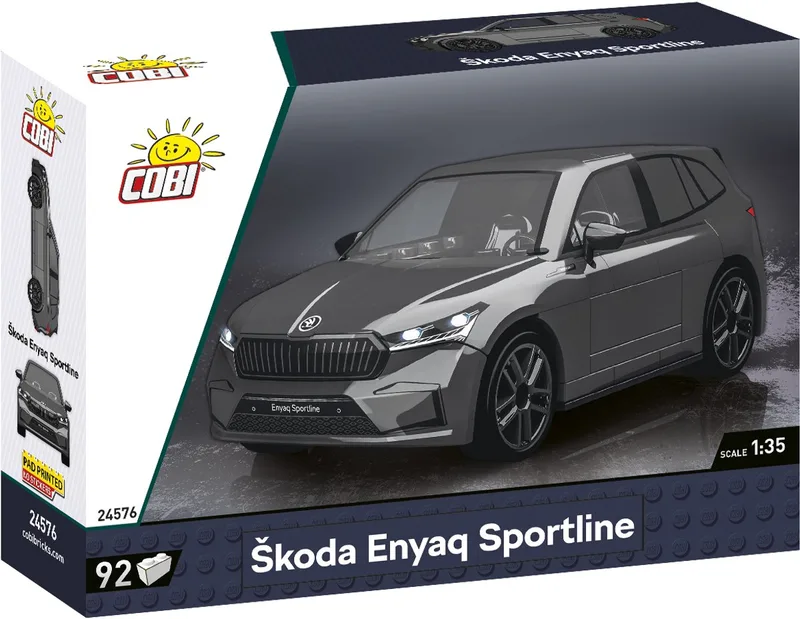 24576 Škoda Enyaq Sportline fra COBI – miljøbillede
