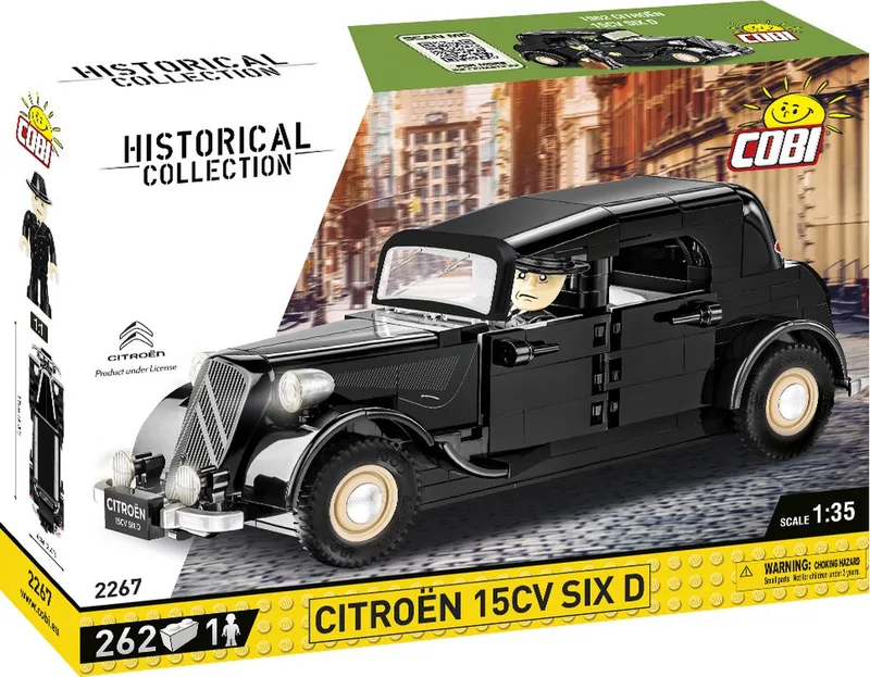2267 Citroen 15CV SIX D by COBI – interior photo