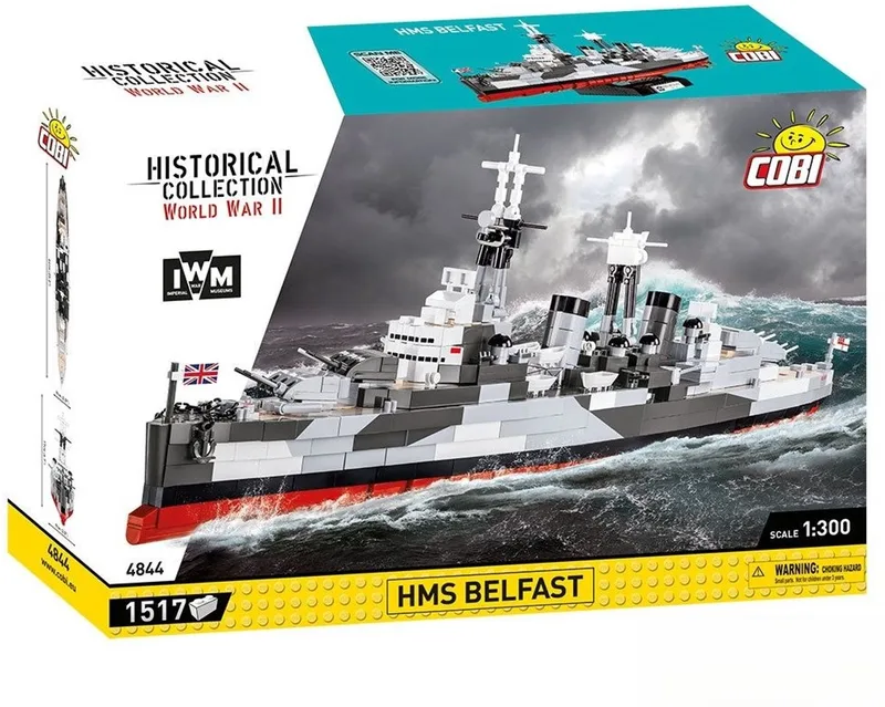 4844 HMS Belfast från COBI – produktbild