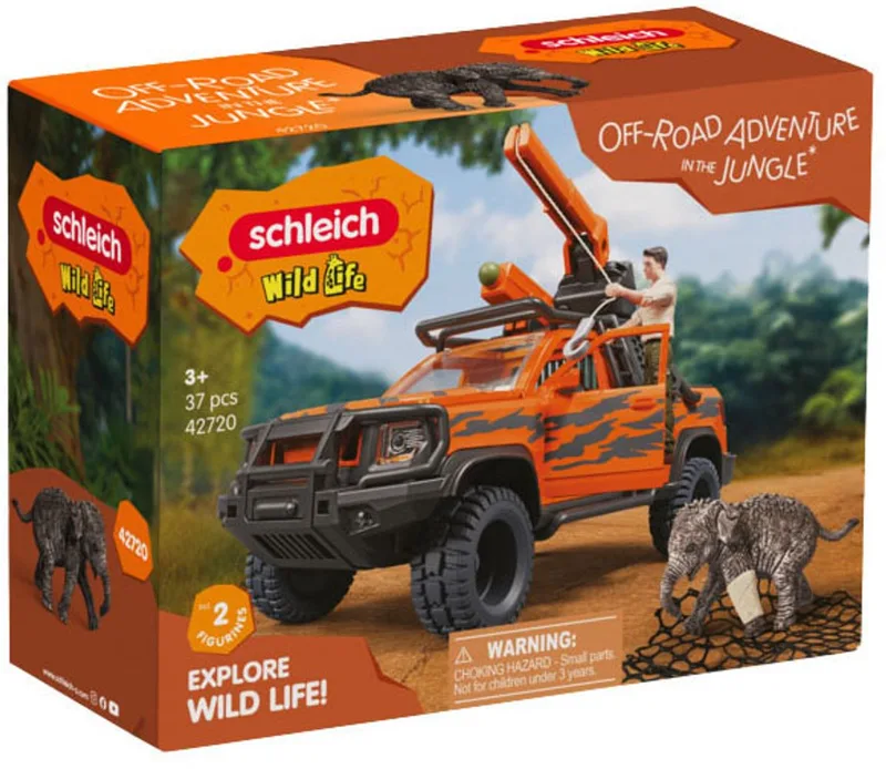 42720 Off-Road Adventure in the Jungle från Schleich – produktbild
