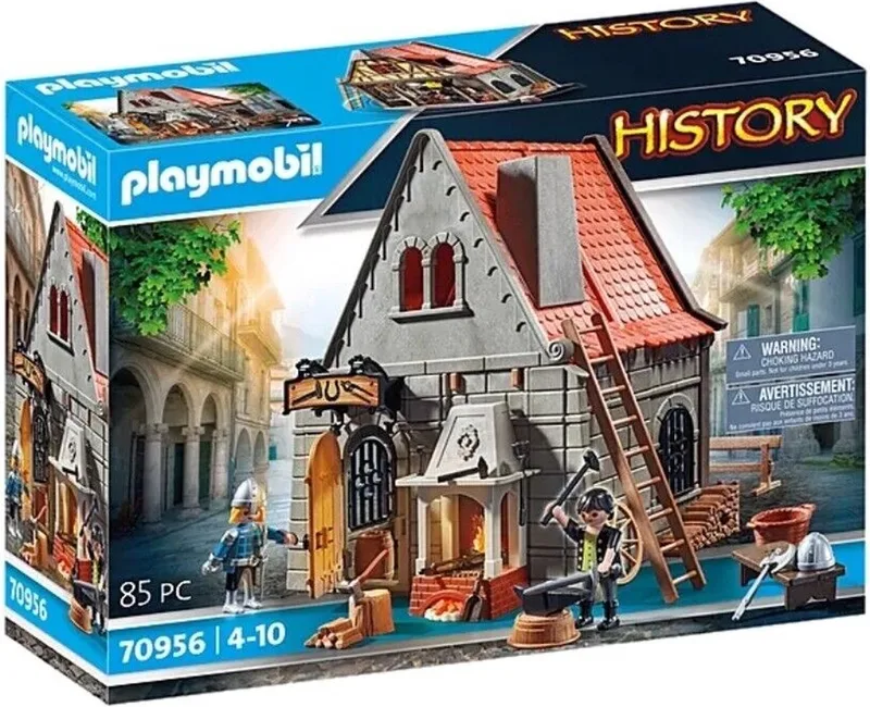 70956 Historische Schmiede fra Playmobil – produktbillede