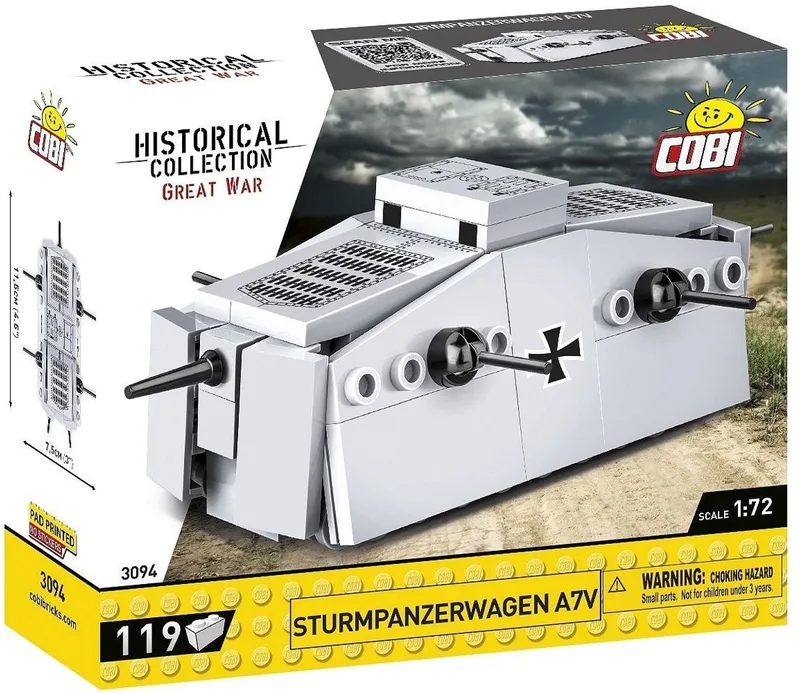 3094 Sturmpanzerwagen A7V by COBI – product photo